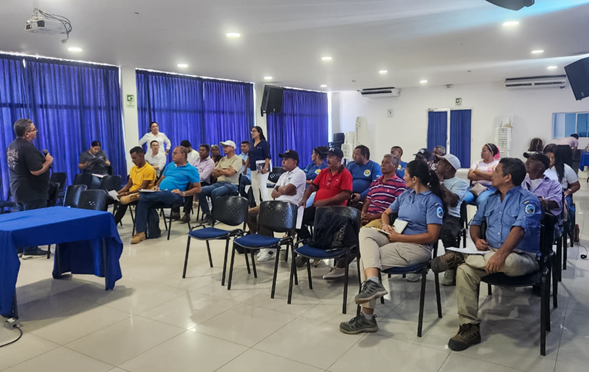 Socialización del acuerdo de manejo sostenible del recurso jaiba