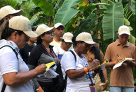 Foto de comunidad en el curso de paisajes sostenibles 