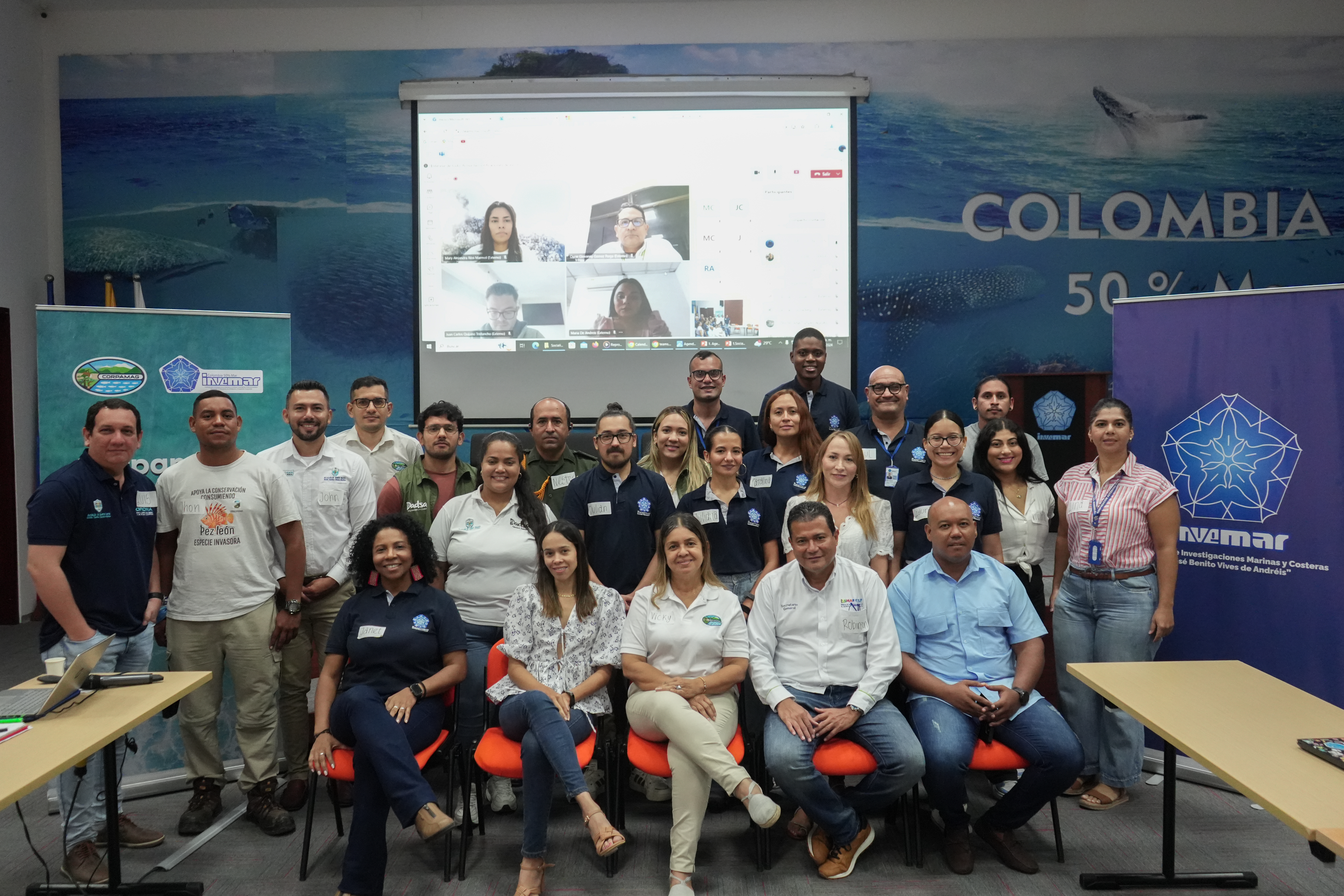 Asistentes a la socialización de resultados del convenio 271