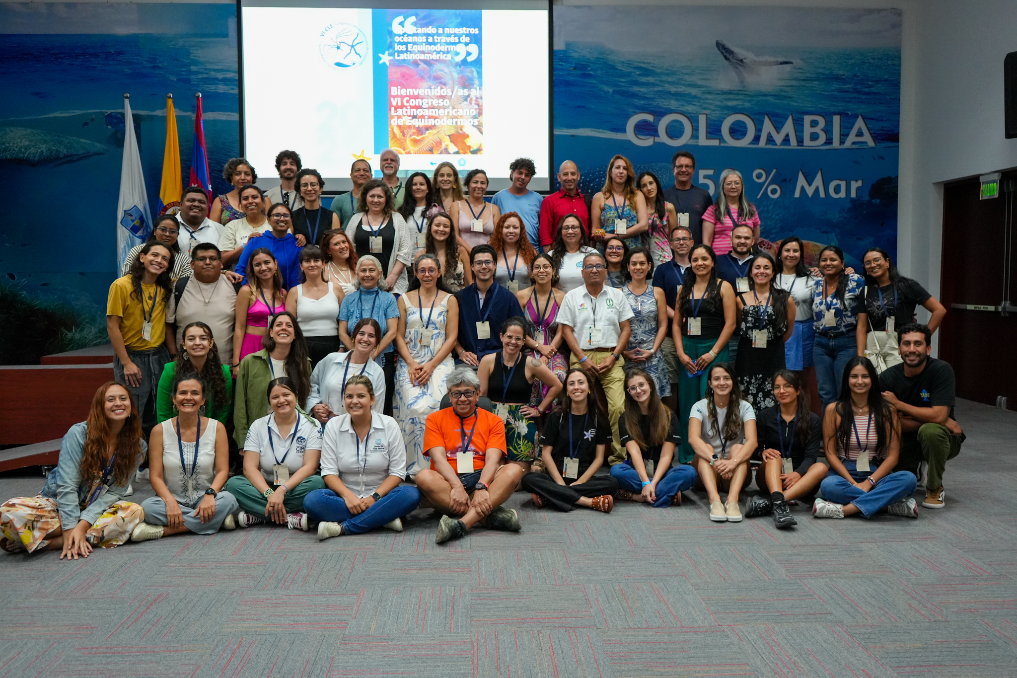 Nota de cierre del VI Congreso Latinoamericano de Equinodermos realizado en Santa Marta.