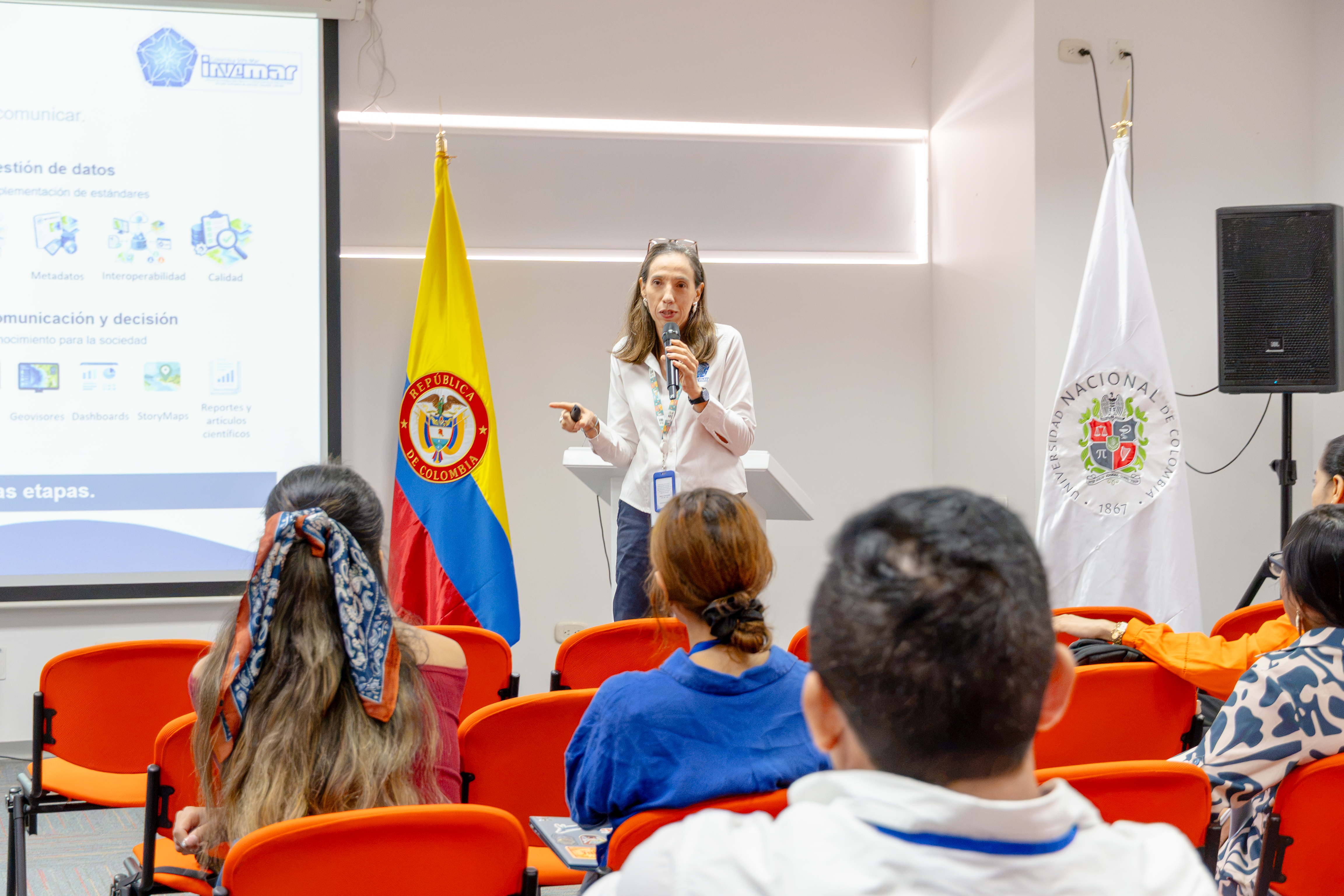 Paula Cristina Sierra-Correa, Ph. D., coordinadora de Investigación e Información para la Gestión Marina y Costera de INVEMAR.