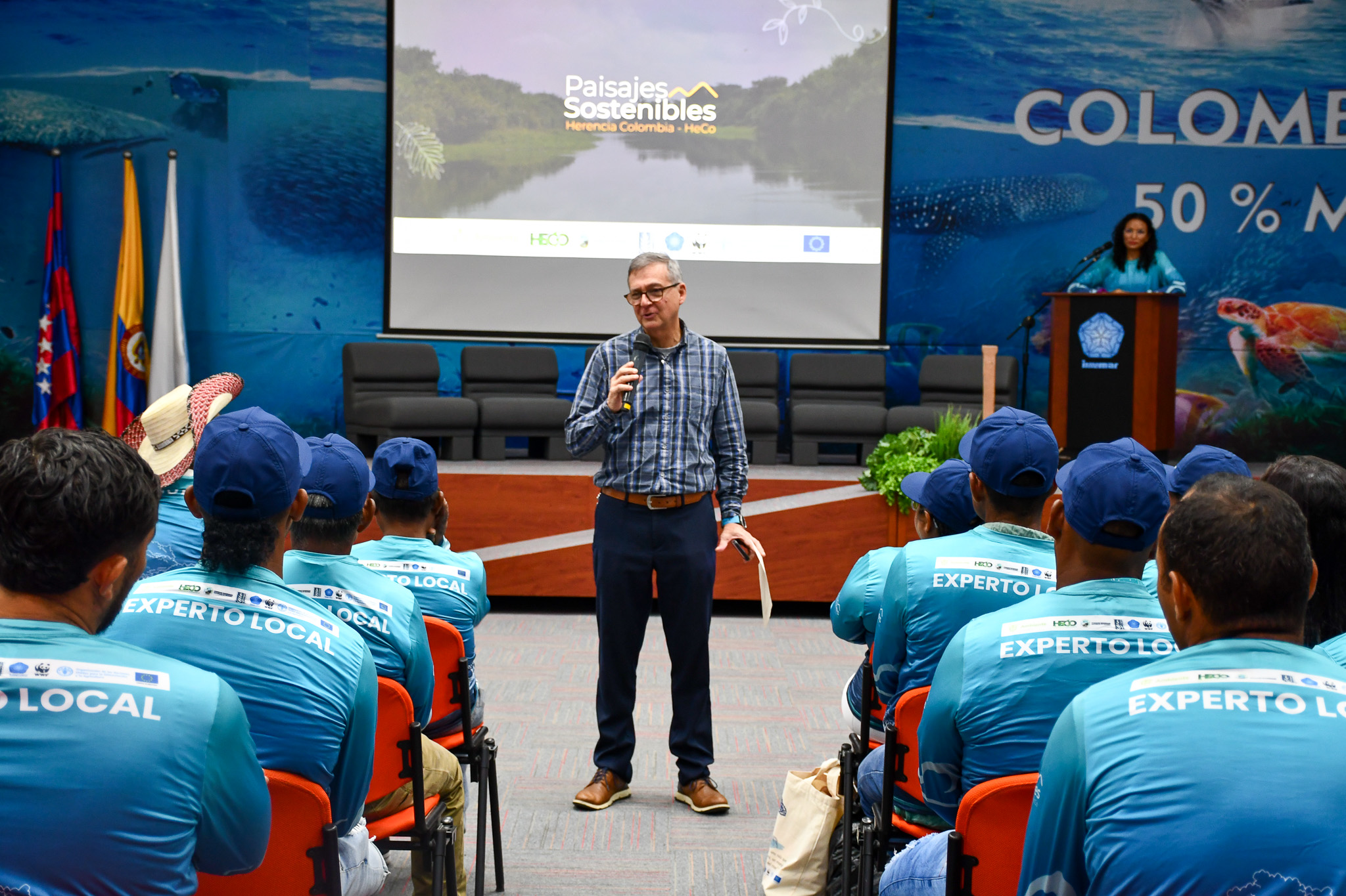 Capitán Francisco Arias, Director General de INVEMAR.