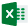 Icono de archivo Excel 