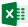 Icono de archivo Excel  