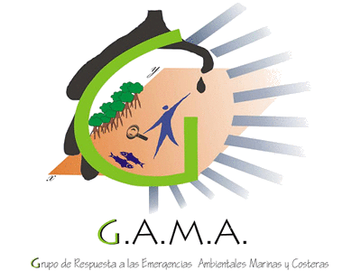Logo del grupo de repuesta a las emergencias ambientales, marinas y costeras 